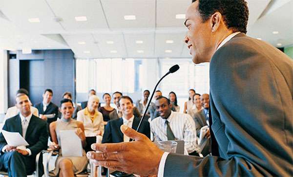 public speaking at seminars