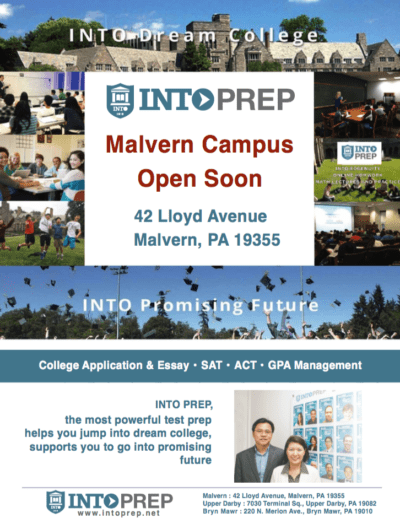 Malvern Campus open soon