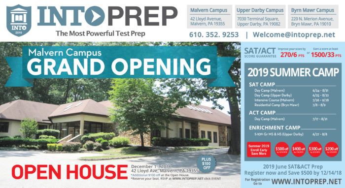 Malvern Campus grand open house